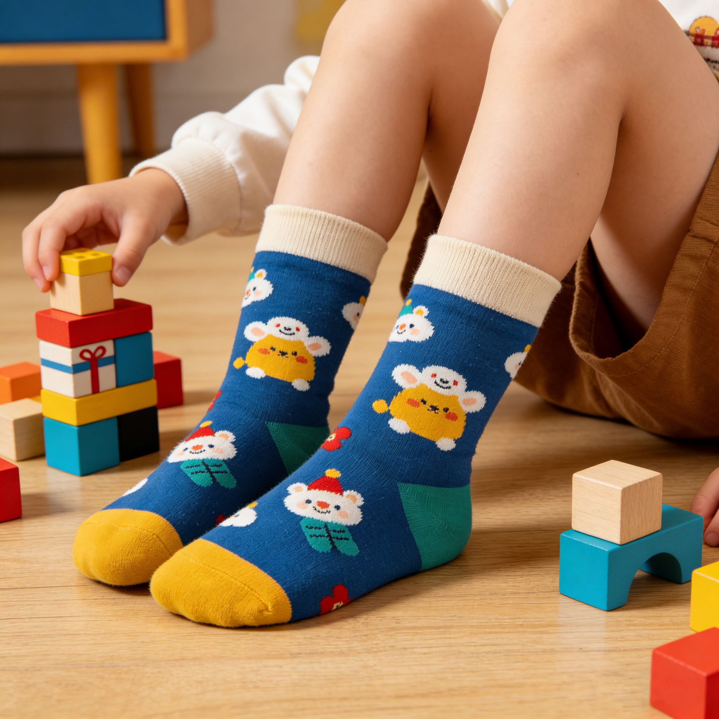 Christmas Little Animal Party Socks