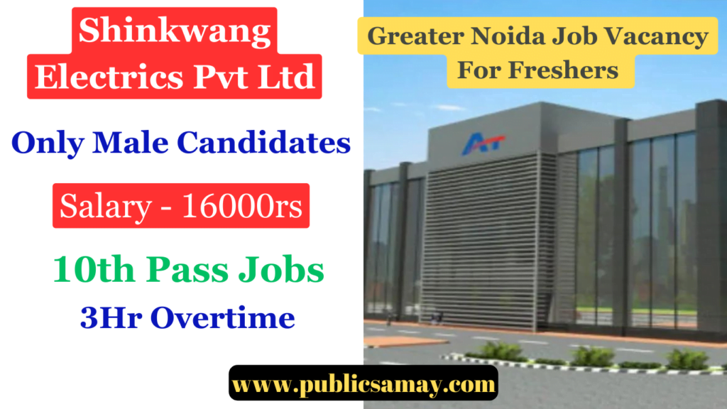 Greater Noida Job Vacancy For Freshers