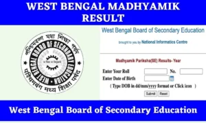 WB Madhyamik Result