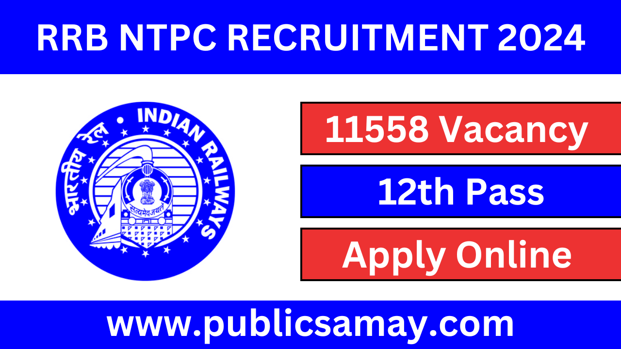 RRB NTPC RECRUITMENT 2024